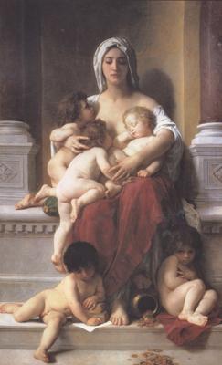 Adolphe William Bouguereau Charity (mk26) oil painting picture